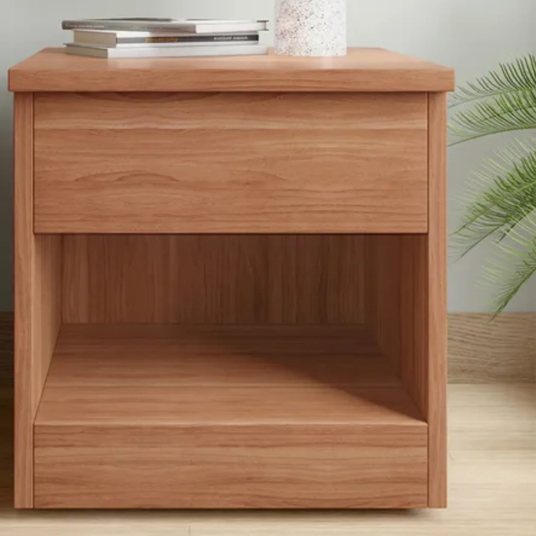 Alina Engineered Wood Bedside Table