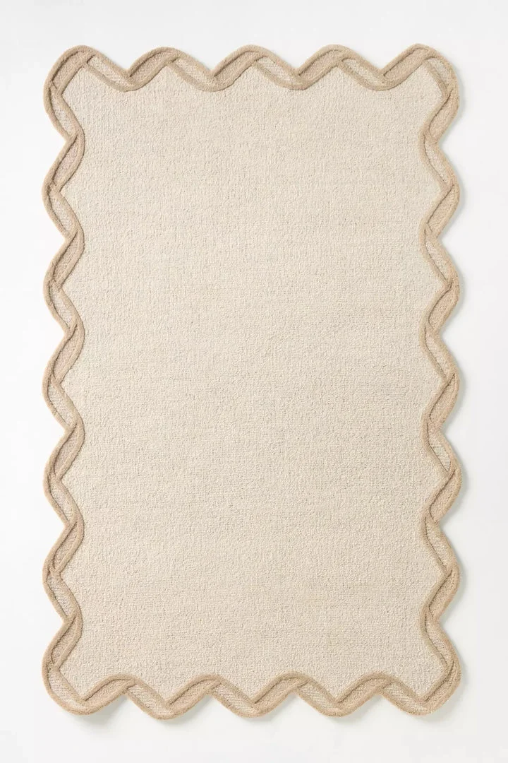 Brink Scalloped Edge Rug