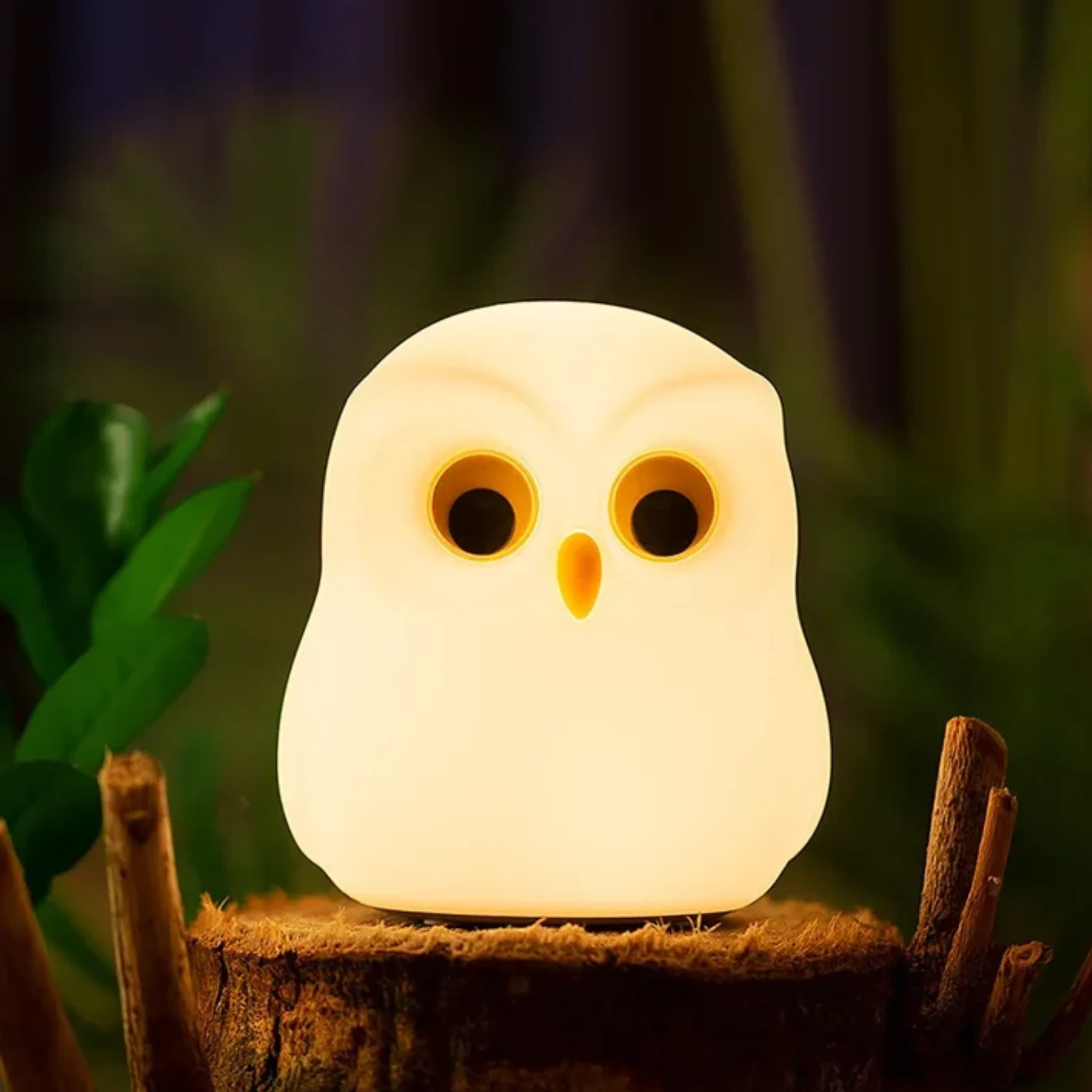 Whimsical Owl Shape LED Night Lamp